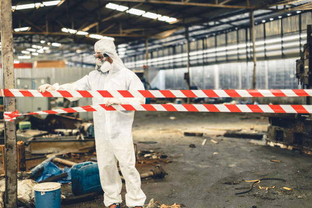 Professional Hoarding Cleanup technician working in Salem, OH